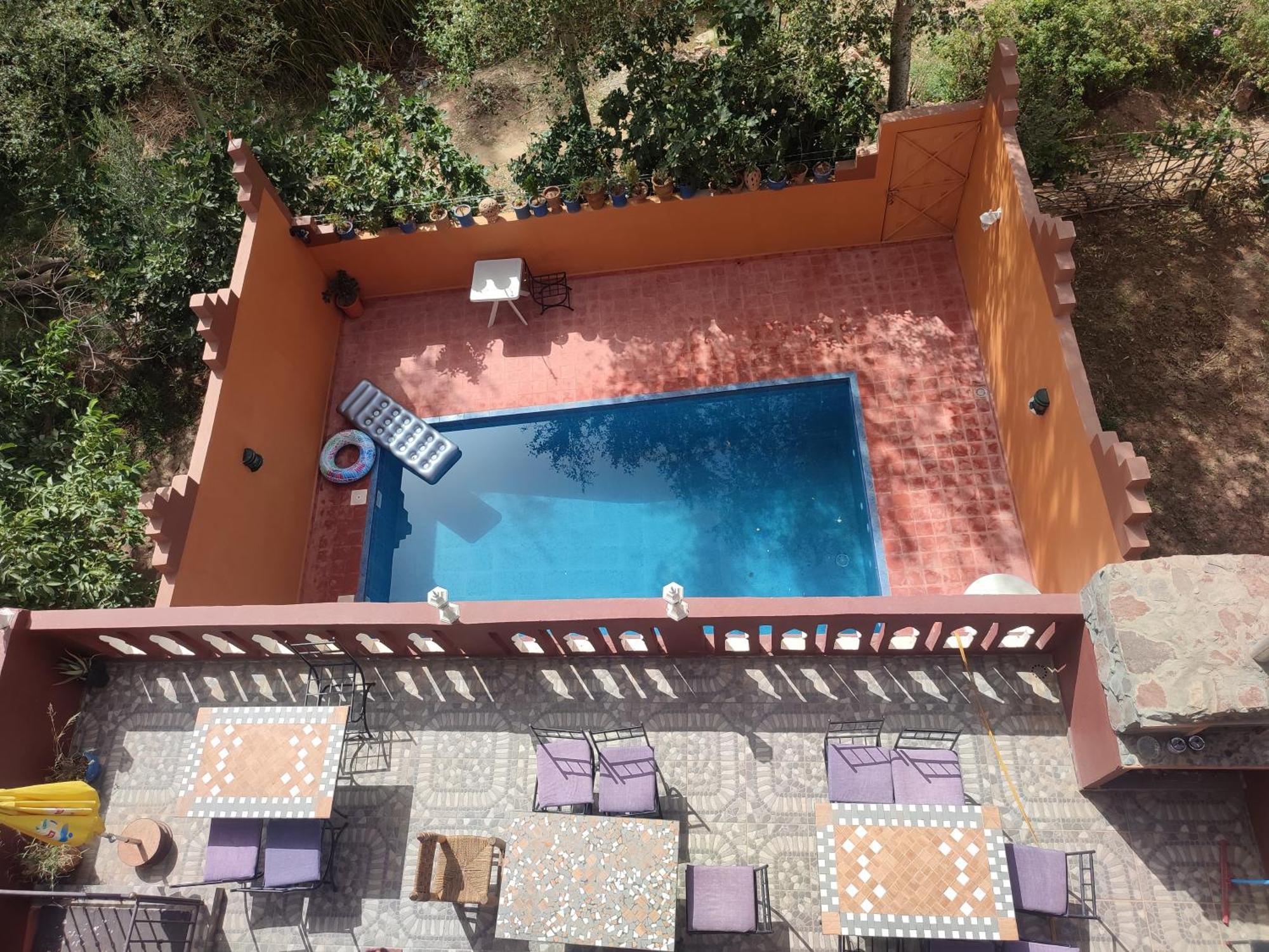 Auberge De La Riviere Du Dades Boumalne 外观 照片