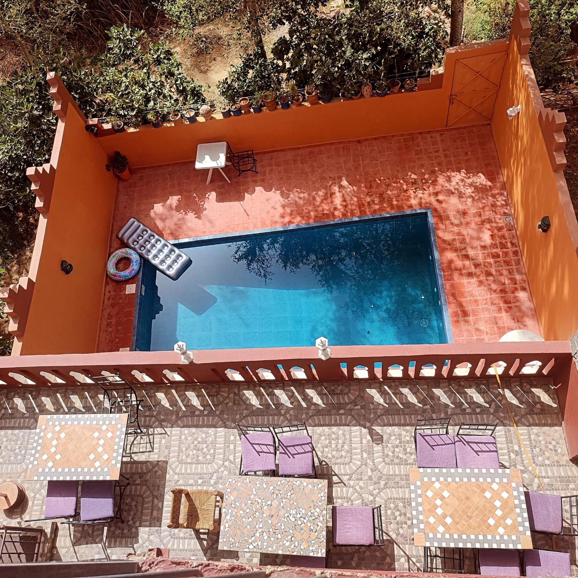 Auberge De La Riviere Du Dades Boumalne 外观 照片
